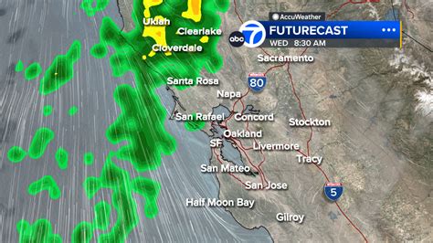 San Francisco Bay Area Rain Forecast Showers Return To Region