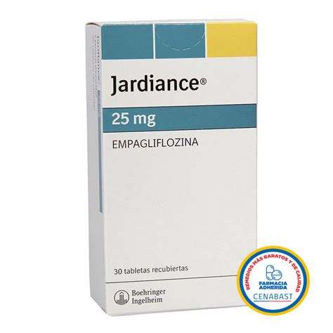 Jardiance Comprimidos Recubiertos 25mg Producto Cenabast Farmacia El