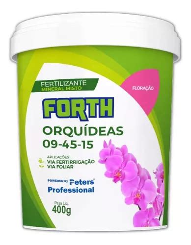 Adubo Fertilizante Forth Orqu Deas G Flora O Flor Mercadolivre