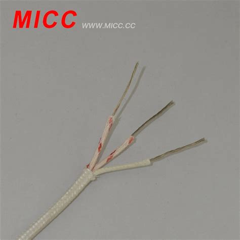 Rtd Type Glass Fiber Thermocouple Wire Thermocouple Wire And