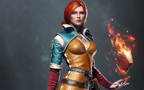 Triss Merigold The Witcher 3 Wild Hunt Wallpapers 1680x1050 403666