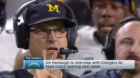 Nfl Networks Tom Pelissero Jim Harbaugh To Interview With Los Angeles