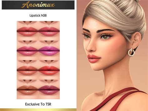 The Sims Resource Lipstick N38