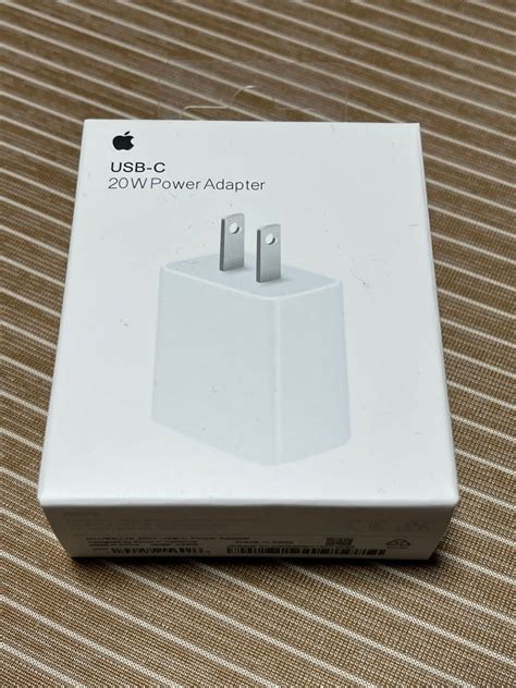 Apple 20w Usb C電源アダプタ Iphone充電器 タイプc 新品未開封｜paypayフリマ