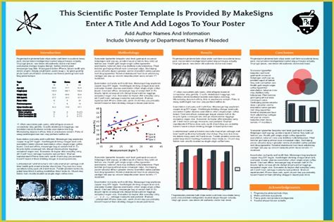 45 Scientific Poster Design Templates Free | Heritagechristiancollege