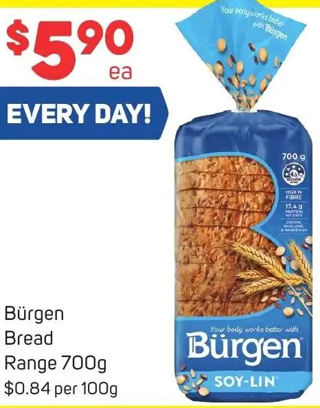 Bürgen Bread Range 700g Offer At Foodland