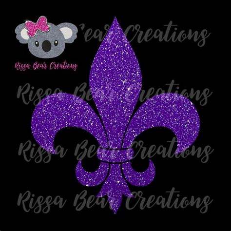 Fleur De Lis Decal Etsy