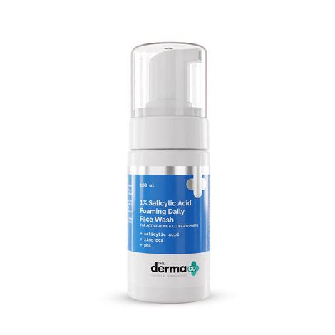 The Derma Co 1 Salicylic Acid Foaming Daily Face Wash With Salicylic