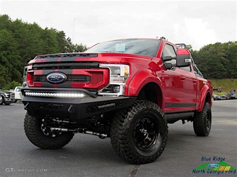 2021 Rapid Red Metallic Ford F250 Super Duty Shelby Super Baja Crew Cab