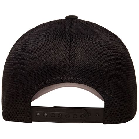 Flexfit Mens Black 110 Mesh Cap