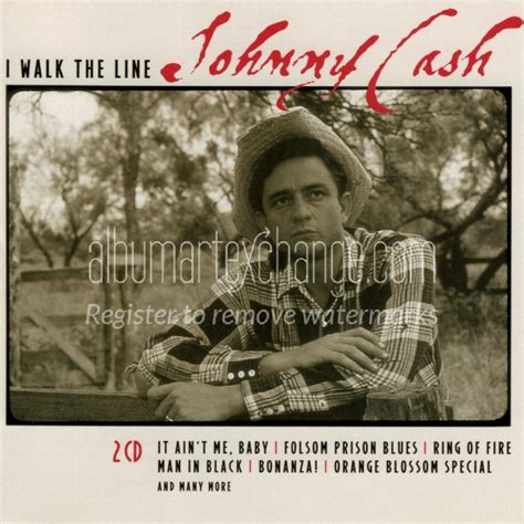 Album Art Exchange I Walk The Line By Johnny Cash Album Cover Art