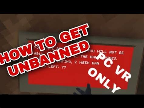 How To Get Unbanned From Gorilla Tag Youtube