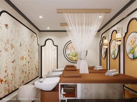 Thiết Kế Nội Thất Spa Gội đầu Dưỡng Sinh 2025