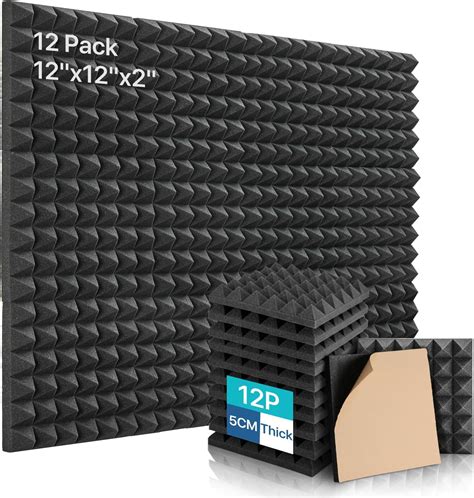 Amazon Sound Proof Foam Panels For Walls Kuchoow Soundproof Wall