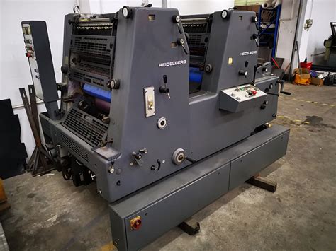 Heidelberg Gto Two Color Offset Printing Machine Heidelberg Offset