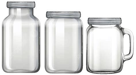 Empty Jar Cartoon Png Vector Psd And Clipart With Transparent