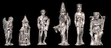 Armageddon Chess set - Graeme Anthony Pewter