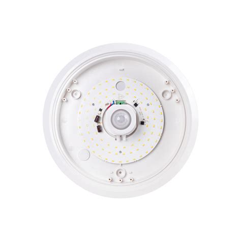 Plaf N Led De Techo Con Sensor Pir W Cm Ip