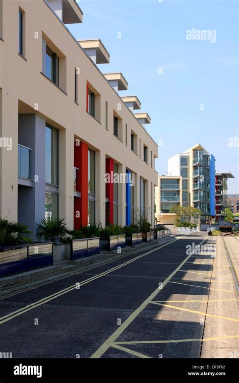 Bristol City Regeneration In The Old Dock Area Stock Photo Alamy