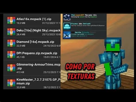 COMO COLOCAR TEXTURA SHADER NO MINECRAFT BEDROCK MCPE RAPIDO E