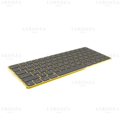 New Luxury 24K Gold Apple Magic Keyboard | Leronza.com
