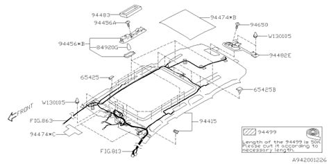 Roof Trim 2021 Subaru Ascent