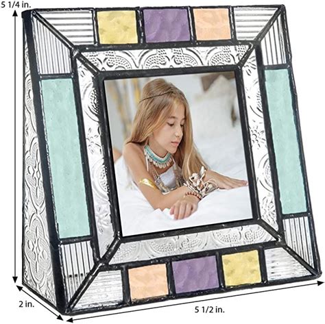 Colorful Stained Glass Jewelry Box Display Decorative Keepsake T For Her Turquoise Blue