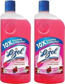 Lizol Disinfectant Surface Floor Cleaner Liquid Floral Ml