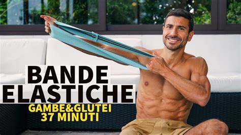 BANDE ELASTICHE GAMBE GLUTEI 37 Minuti Cotto Al Dente YouTube