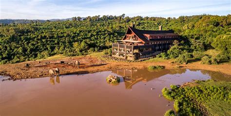 The Ark Lodge Aberdare National Park Kenia Arenatours De