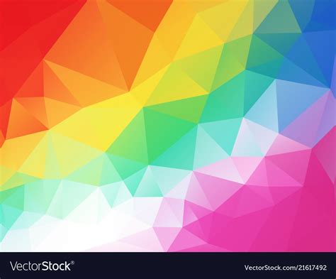 Colorful funny children geometric background Vector Image