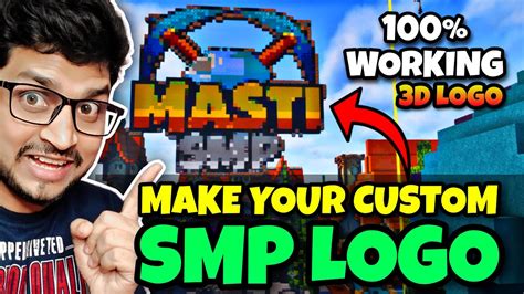 How to Create Your Own Custom Minecraft SMP Logo | MINECRAFT LOGO ...