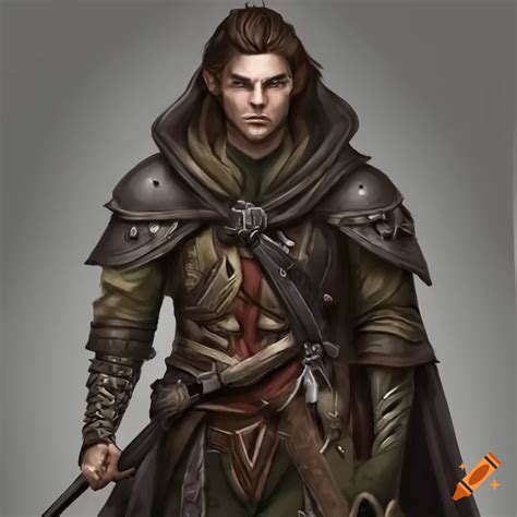 Fantasy Male Ranger Character On Craiyon