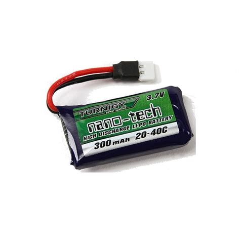 Batería Lipo Turnigy 3 7V Nano tech 300mAh 1S 20 40C AV Electronics