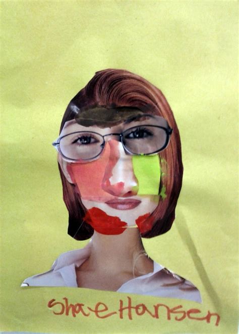 Funny And Quirky This Collagepainting Is Done By Autistic