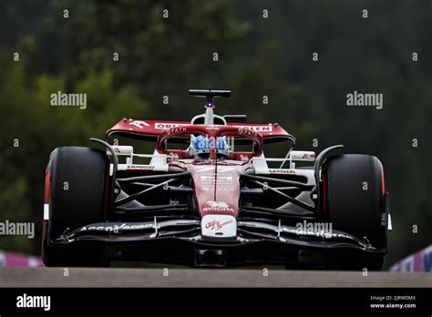 Valtteri Bottas FIN Alfa Romeo F1 Team C42 Belgian Grand Prix