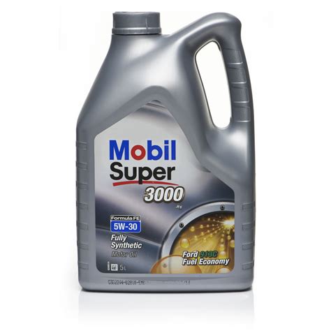 Mobil Super 3000x1 Fully Synthetic Motor Oil 5w30 5l Wilko