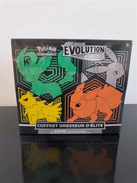 COFFRET DRESSEUR D ÉLITE Évolution Céleste ETB pokémon Scellé FR EUR