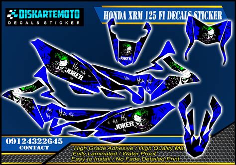 Honda Xrm 125 Fi Decals Sticker Lazada PH