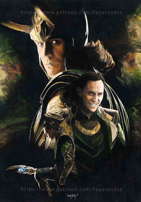 Loki Laufeyson (Tom Hiddleston) on Behance