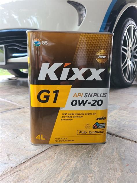 Kixx G1 0W 20 Fully Synthetic Oil 4L Auto Accessories On Carousell