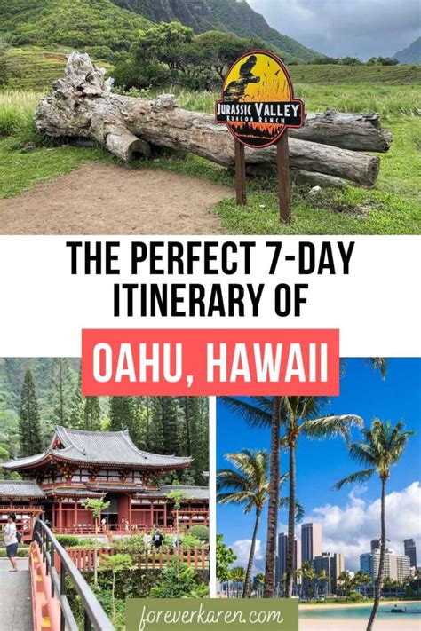 Oahu 7-day Itinerary: The Perfect One Week In Hawaii - Forever Karen