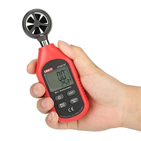 UNI T UT363BT Wind Speed Meter Digital Bluetooth Mini Anemometer And