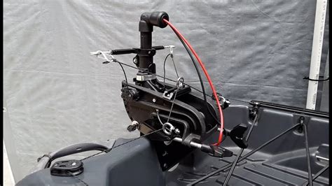 Jonny Boats Bass 100 Kayak Trolling Motor Pedal Steering YouTube