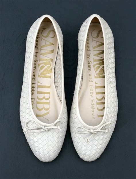 Sam And Libby Woven Ballet Flats