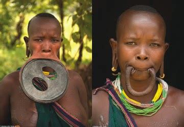 Kachi Zone's Blog: See Woman With The World’s Biggest Lip-Disc