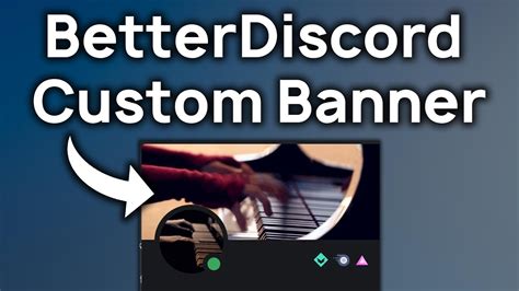 Get A Custom Discord Banner Without Nitro Youtube