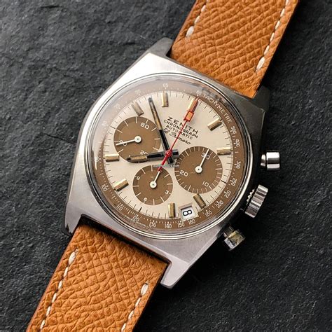 Vintage Zenith El Primero A384 Tropical sold on watchPool24