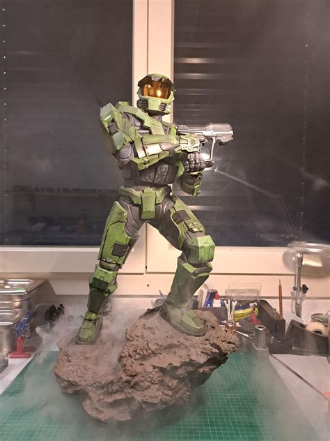 Halo CE Master Chief 117 Spartan || made by Sideshow : r/HaloActionFigures