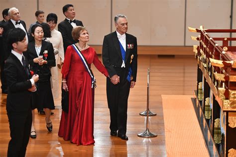 Cerimónias de Entronização do Imperador Naruhito do Japão Gabinete